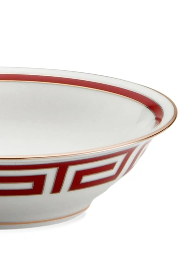 Richard Ginori Labirinto Fruit Bowls (set Of 2) In Red