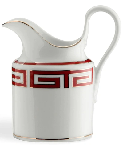 Shop Richard Ginori Labirinto Milk Jug (10cm) In Red