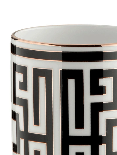 Shop Richard Ginori Labirinto Maze-print Mug In Black