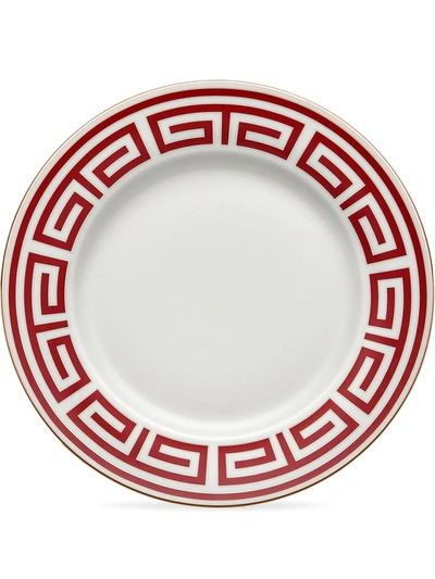 Shop Richard Ginori Labirinto Soup Plates (set Of 2) In Red