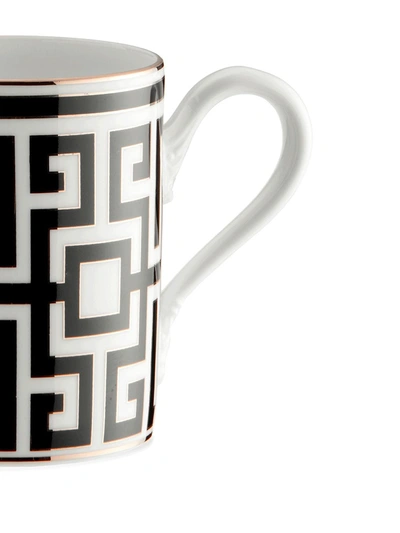 Richard Ginori Labirinto Maze-print Mug In Black