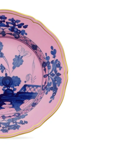 Shop Richard Ginori Oriente Italiano Flat Dinner Plates (set Of 2) In Pink