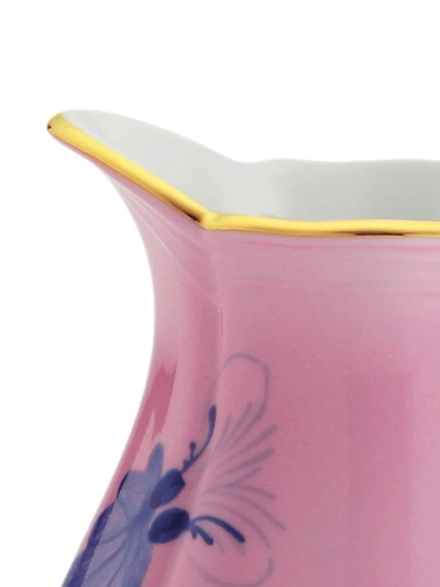Shop Richard Ginori Oriente Italiano Porcelain Milk Jug (11cm) In Pink