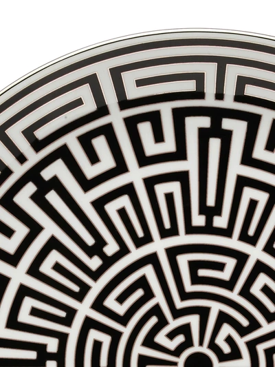 Shop Richard Ginori Labirinto Serving Plate (31cm) In Black