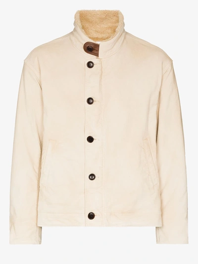 Shop Visvim Deckhand Albacore Jacket In Nude