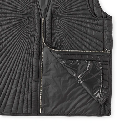 Shop Moncler Rick Owens +  Moapa Vest In Black