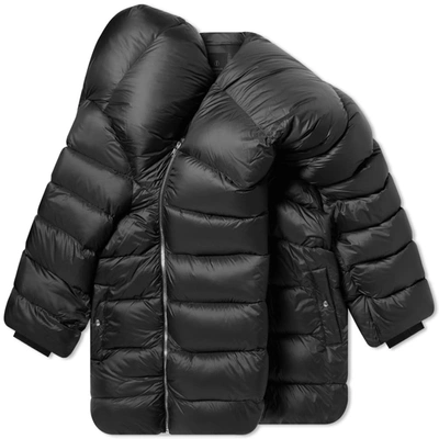 Shop Moncler Rick Owens +  Hikoville Coat In Black