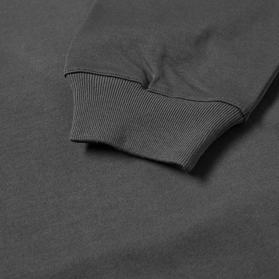 Shop Wtaps Long Sleeve Blank 02 Tee In Grey