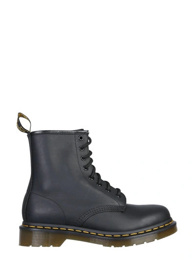 Shop Dr. Martens' Greasy Classic Boots In Nero