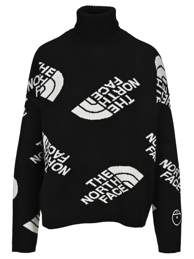 Shop The North Face North Face Black Series All Over Logo Jumper