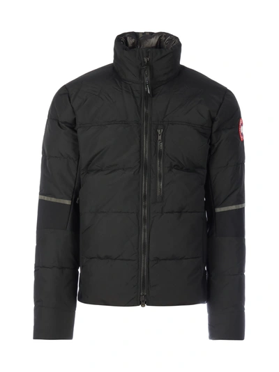 Shop Canada Goose Hybridge Jacket In Black