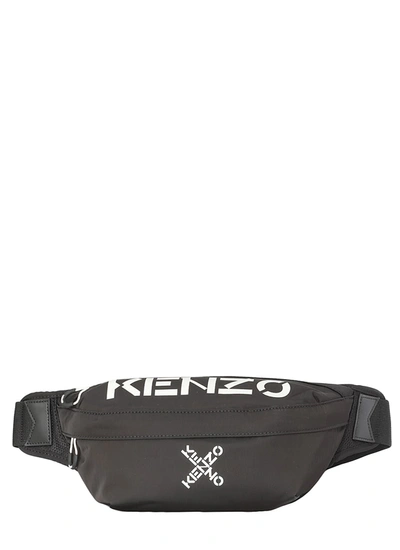 Shop Kenzo Bumbag Belt Bag In Black