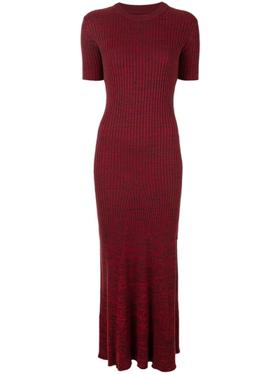 Shop Anna Quan Sasha Cut-out Back Dress In Red