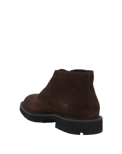 Tod's Ankle Boots In Brown