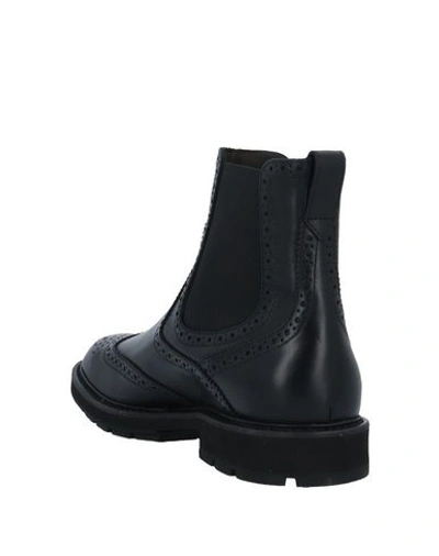 Shop Tod's Man Ankle Boots Black Size 8.5 Leather