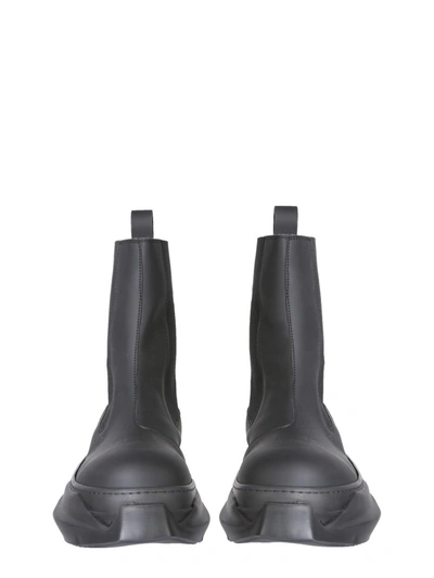 Shop Rick Owens Drkshdw "abstract" Boots In Black