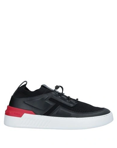 Shop Tod's Sneakers In Black