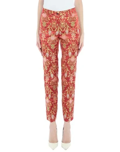 Shop Femme By Michele Rossi Woman Pants Red Size M Viscose