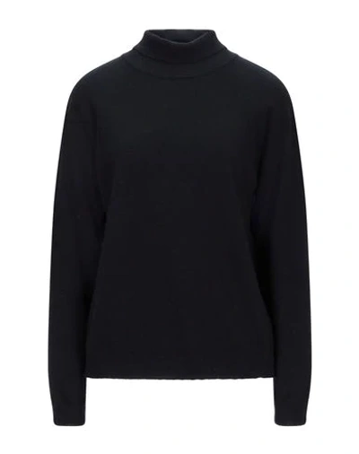 Shop Alessia Santi Turtlenecks In Dark Blue