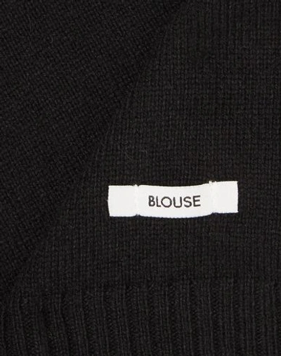 Shop Blouse Sweaters In Black