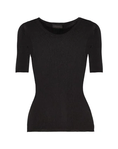 Shop Calvin Klein Collection Sweaters In Black