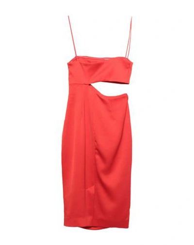 Shop Misha Short Dresses In Red