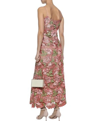 Shop Anna Sui Long Dress In Pink