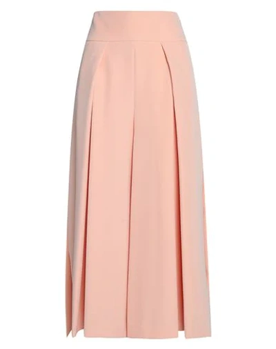 Shop Milly Midi Skirts In Light Pink