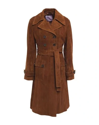 Shop Alexa Chung Coats In Brown