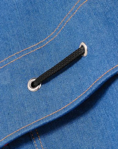 Shop Adeam Denim Outerwear In Blue