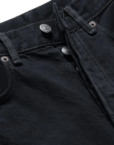 Shop Acne Studios Denim Pants In Black