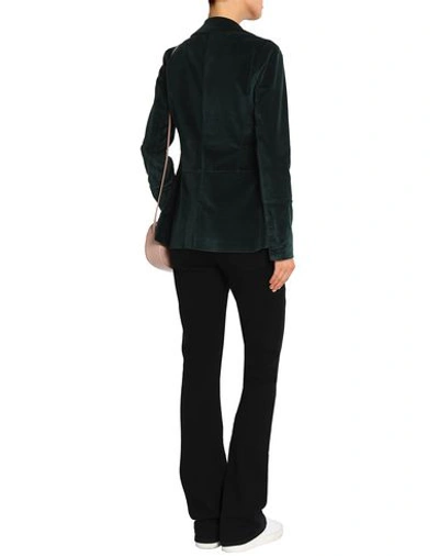 Shop J Brand Suit Jackets In Dark Green