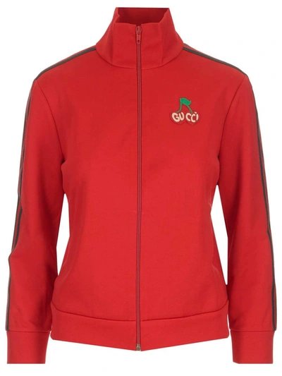 Shop Gucci Women's Red Sweatshirt