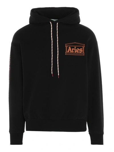 Shop Aries Arise Men's Black Sweatshirt