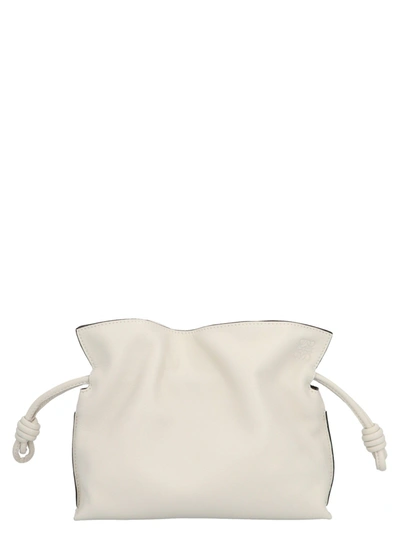 Shop Loewe Women's White Pouch