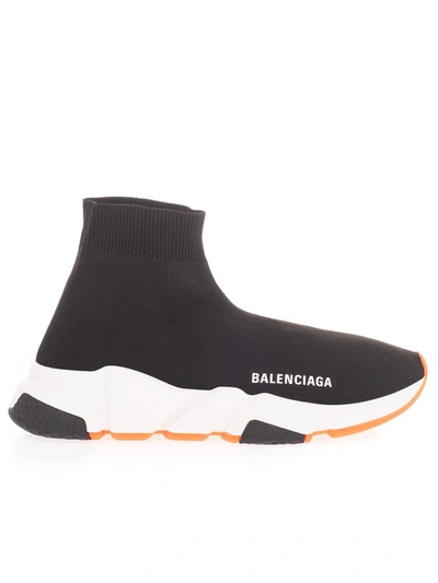 Shop Balenciaga Women's Black Polyamide Slip On Sneakers