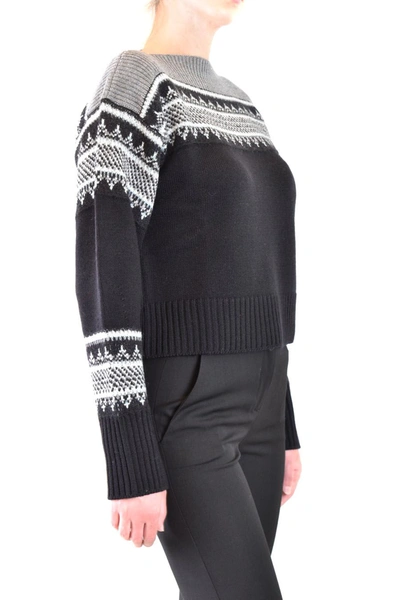 Shop Philosophy Women's Black Wool Sweater