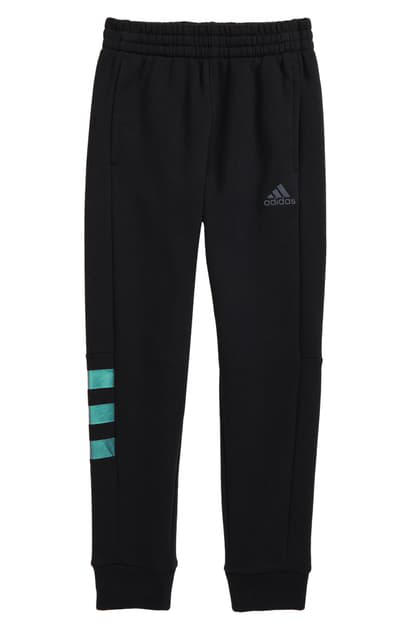 teal adidas joggers