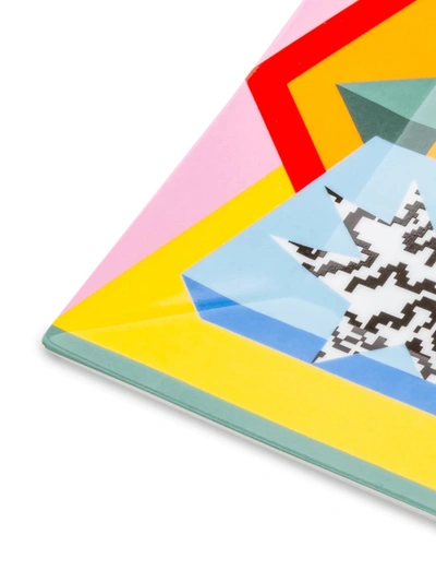 Supreme Ceramic Mendini Tray In Multicolour