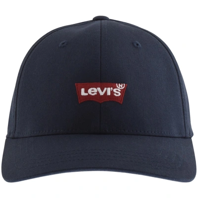 Shop Levi's Levis Flexfit Tech Logo Cap Navy