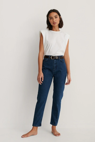 Trendyol Milla High Waist Mom Jeans - Blue | ModeSens
