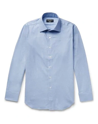 Shop Emma Willis Solid Color Shirt In Azure