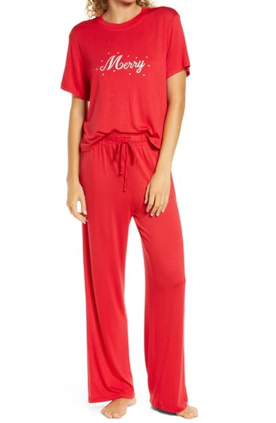 Shop Honeydew Intimates All American Pajamas In Heather Grey
