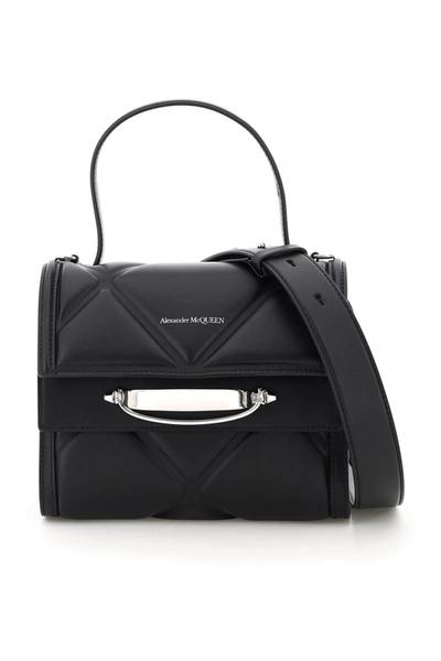 Shop Alexander Mcqueen The Story Quilted Bag In Black