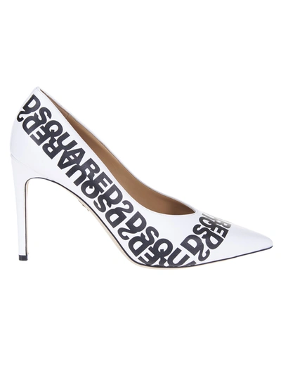 Shop Dsquared2 With Heel In Bianco