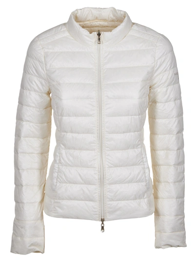 Shop Patrizia Pepe Coats In Bianco