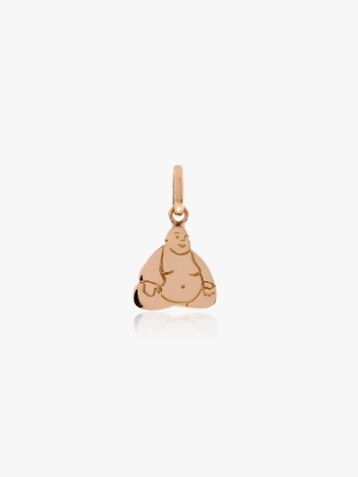 Gigi Clozeau 18kt Rose Gold Buddha Charm In Rose Gold