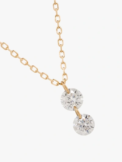 Shop Persée 18k Yellow Gold Diamond Drop Necklace