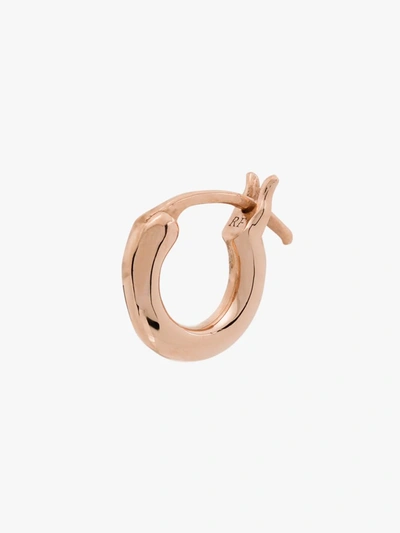 Shop Roxanne First 14k Rose Gold Chubby Baby Huggie Earring