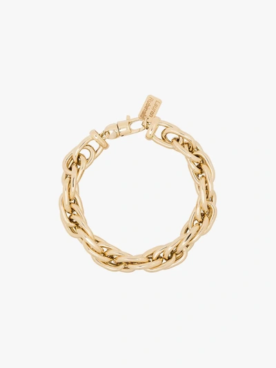 Shop Lauren Rubinski 14k Yellow Gold Small Link Bracelet